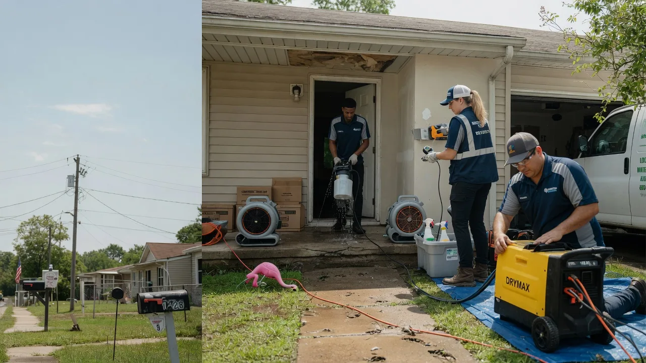Storm Damage Water Removal in Lexington, AL near me